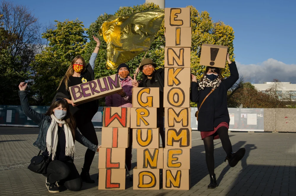 Berlin will Grundeinkommen
